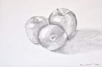 Zátiší s jablky