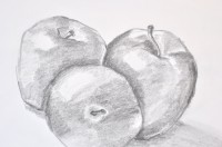 Zátiší s jablky - 2