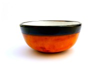 Miska jídelní velká "Orange&Black"