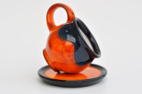 Café Ristretto "Orange&Black"