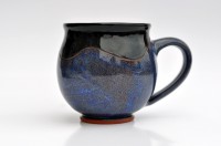 Velký buclák "Deep Blue&Black"
