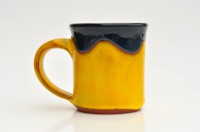 Hrnek rovný "Yellow&Black" - 2