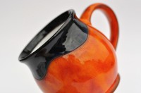 Velký buclák "Orange&Black" - 3
