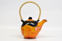 Čajová konvice "Orange&Black" - 2