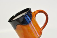 Hrnek rovný "Orange&Black" - 3